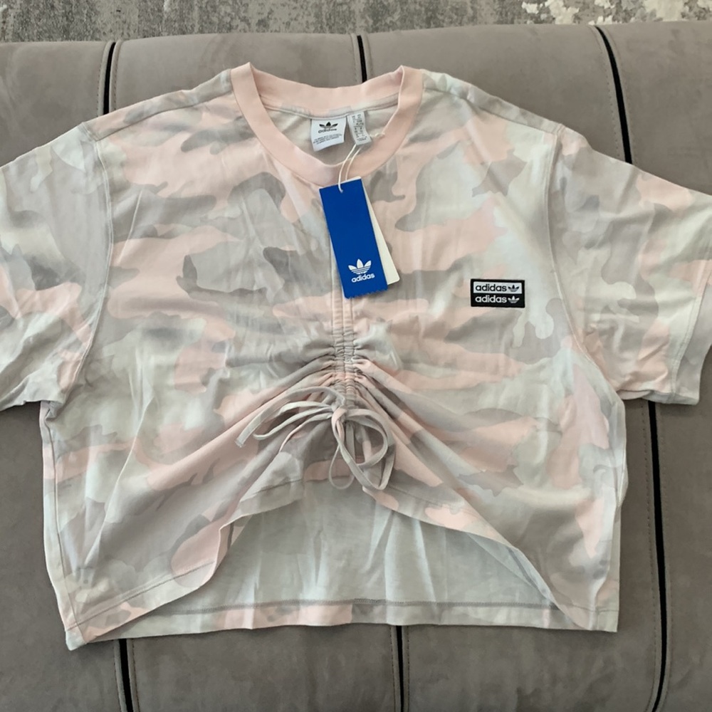 Adidas Originals NWT Rouged AOP T-Shirt size XL - Picture 4 of 10